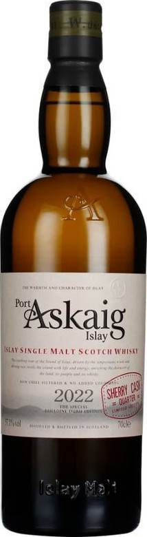 Port Askaig Dihaoine Dubh Edition ElD Limited Edition Sherry Quarter Cask 57.1% 700ml