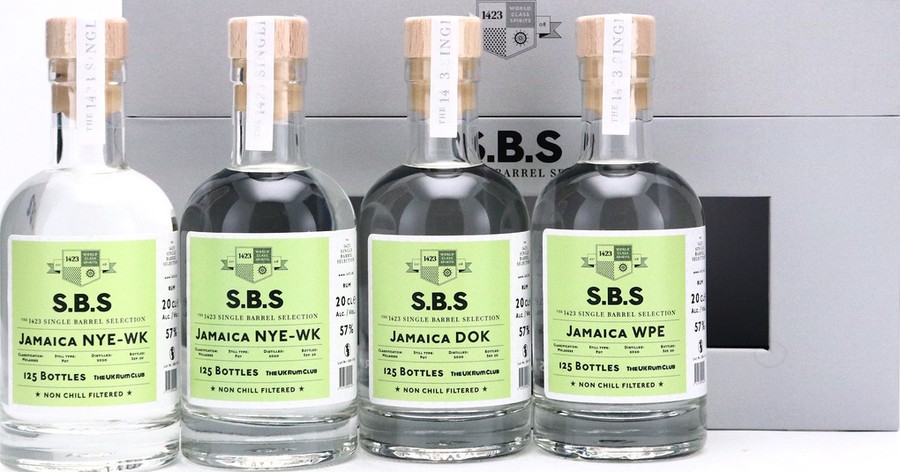 S.B.S White Jamaica 4 Bottles box SET 200ml