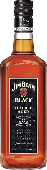 Jim Beam 8yo Black Double Aged New Charred White Oak Barrels 43% 1000ml