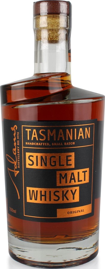 Adams Tasmanian Single Malt Whisky Original Port Cask French Oak Port Cask 47% 700ml