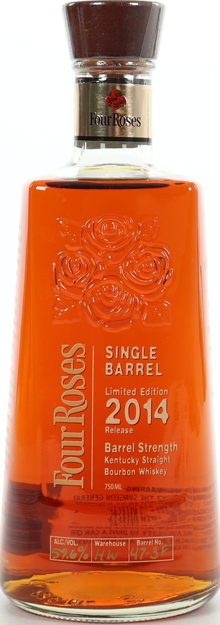 Four Roses Single Barrel Limited Edition 2014 American Oak 47-3F 59.6% 750ml