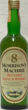 Morrison's Machrie 8yo Blended Scotch Whisky 43% 750ml