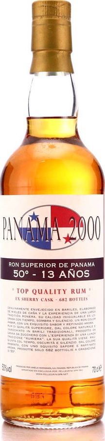Pellegrini 2000 Ron Superior de Panama 13yo 50% 700ml