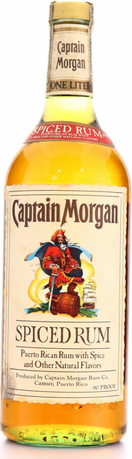 Captain Morgan Spiced Puerto Rican 40% 1000ml