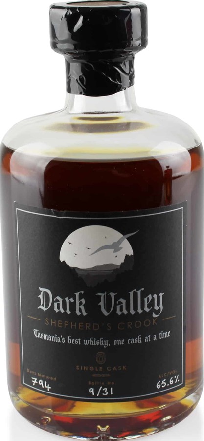 Dark Valley Shepherd's Crook DVW Single Cask Port 65.6% 500ml