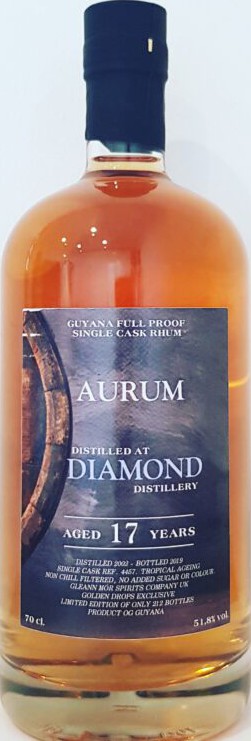 Gleann Mor 2002 Aurum Diamond 17yo 51.8% 700ml