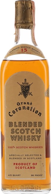 Grand Coronation 15yo Blended Scotch Whisky 43% 750ml