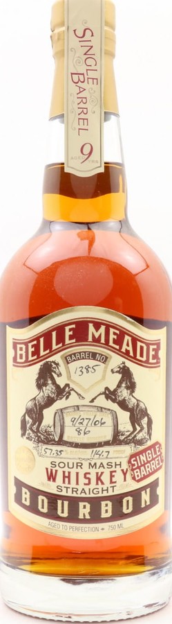 Belle Meade Bourbon 2006 Single Barrel 1385 57.35% 750ml