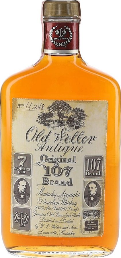 Old Weller Antique The Original 107 Brand 53.5% 375ml