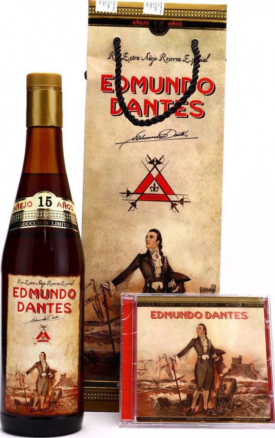 Edmundo Dantes Anejo Reserva Especial Giftbox with CD 15yo 40% 700ml