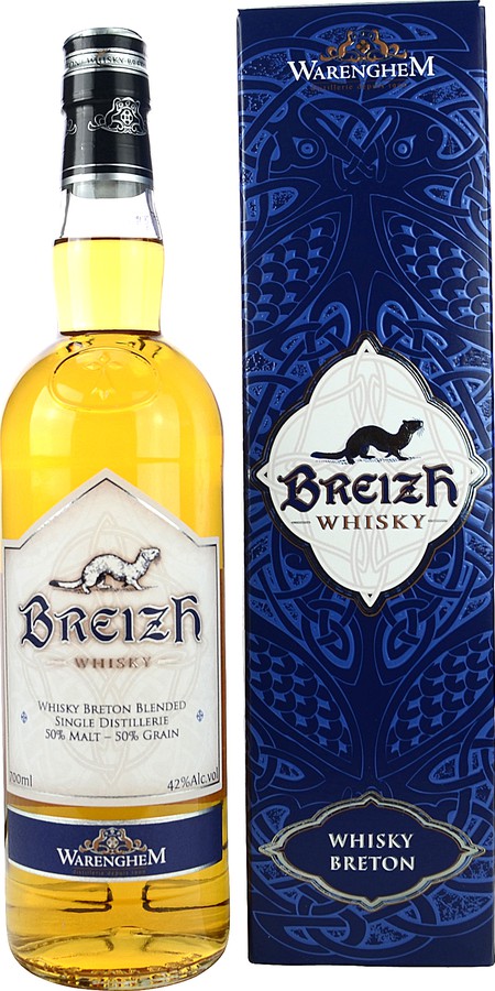 Breizh Whisky Whisky Breton Blended 42% 700ml