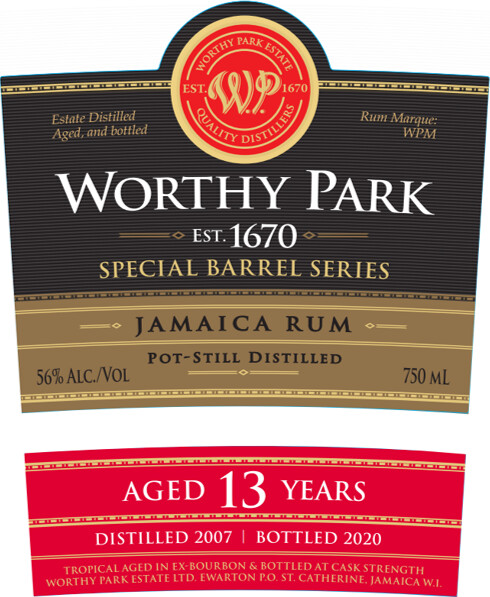 Worthy Park 2007 FRS Gemini Barrel 13yo WPM 56% 750ml