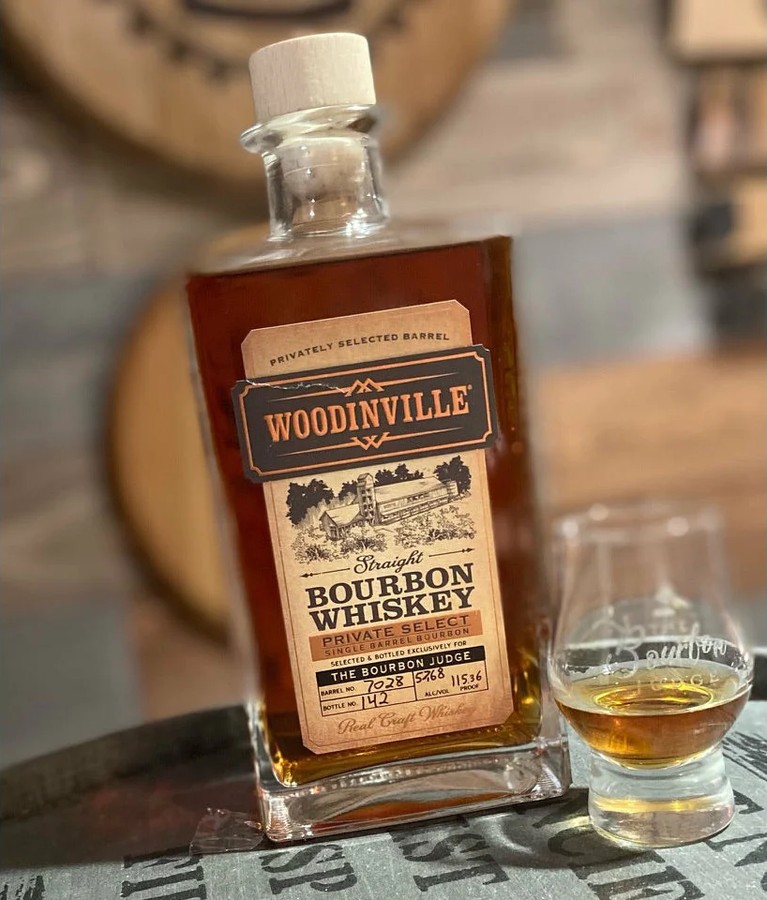 Woodinville Straight Bourbon Whisky Private Selection The Bourbon Judge 57.68% 750ml