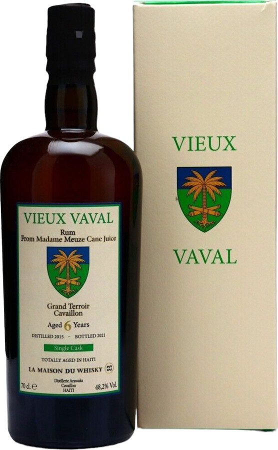 Velier Vieux Vaval 2015 Grand Terroir Cavaillon Single Malt Cask No.51 6yo 48.2% 700ml