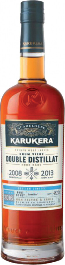 Karukera 2016 Double Distillate 45.2% 700ml