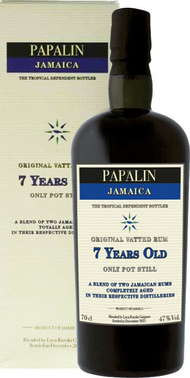 Velier Papalin Jamaica LMDW Exclusive 7yo 47% 700ml