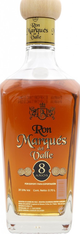 Ron Marques Del Valle 8yo 37.5% 700ml