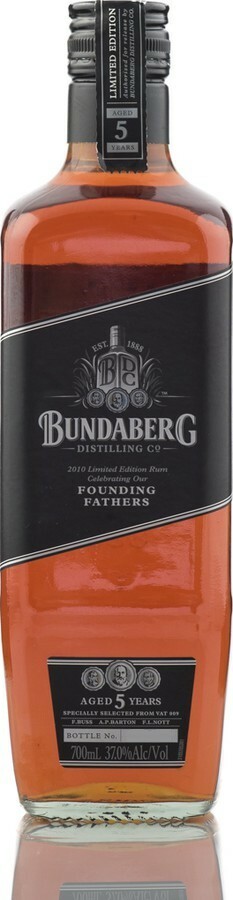 Bundaberg Founding Fathers 5yo 37% 700ml