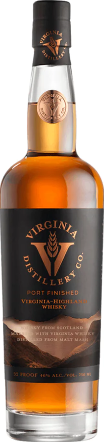 Virginia Highland Whisky Port Cask Finished Port Cask Finished Batch 8 46% 375ml