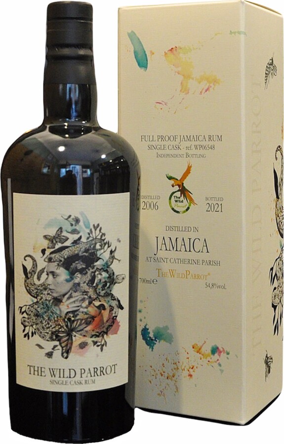 The Wild Parrot 2006 Jamaica Series No.3 Beauty of Nature WP06548 Full Proof Single Cask 54.8% 700ml