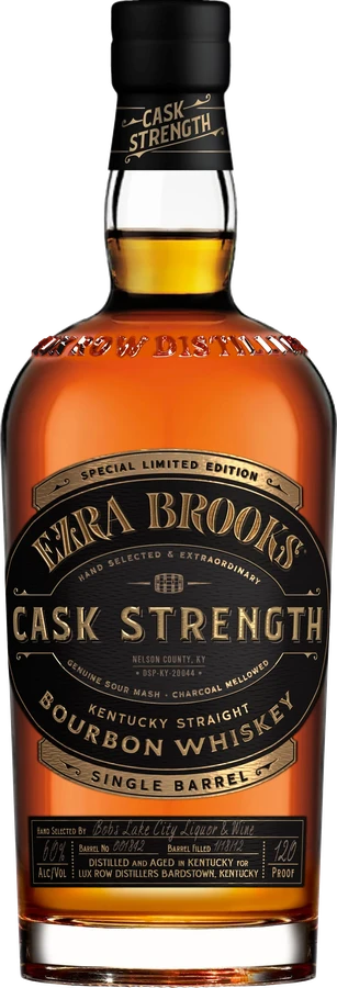 Ezra Brooks 5yo You Got Lucky New American Oak Lazyday Liquors 60% 750ml