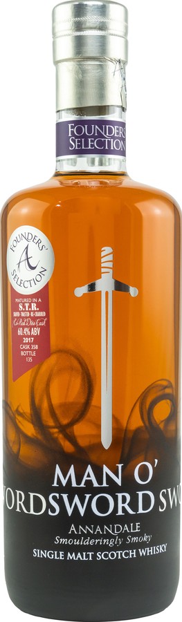 Annandale 2017 Man O Swords Founders Selection STR 60.4% 700ml