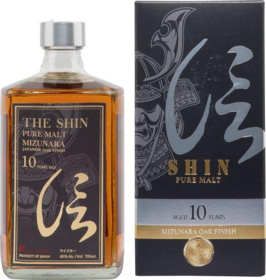 The Shin 10yo Pure Malt Mizunara Japanese oak finish 48% 700ml