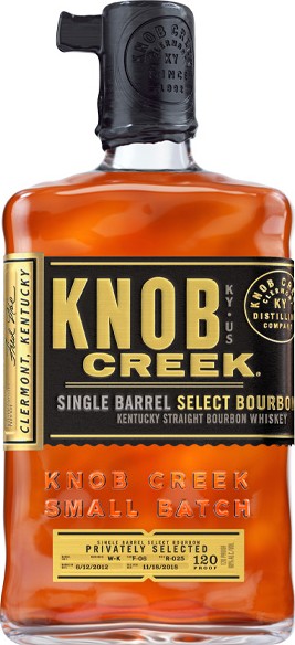 Knob Creek 2011 Single Barrel Select Bourbon J&J Eagles Package 60% 750ml