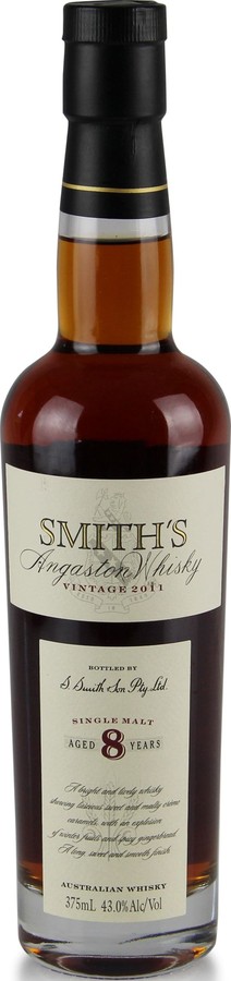 Smith's Angaston Whisky 2011 43% 375ml