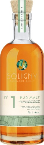 Soligny No 1 Pur Malt Futs de Chene Francais 46% 700ml