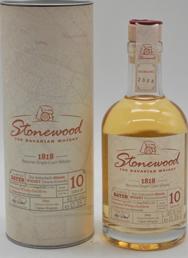 Stonewood 2008 Grain 1818 Limousin Oak Cask 45% 350ml