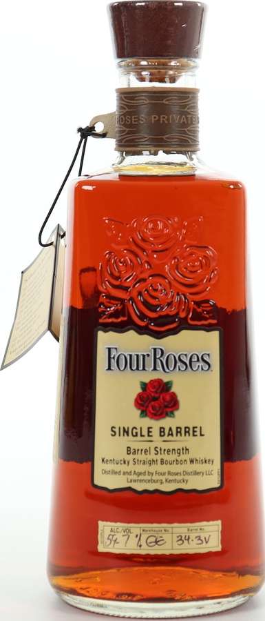 Four Roses Single Barrel Private Selection OBSV 34-3V Shortbarrel JAX 59.7% 750ml