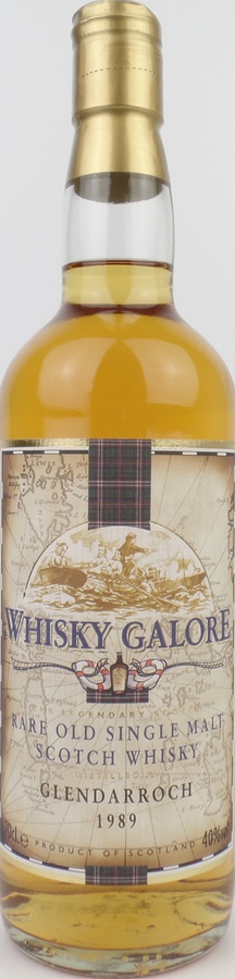 Glendarroch 1989 DT Whisky Galore 40% 700ml