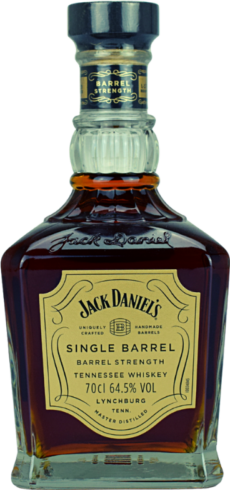 Jack Daniel's Single Barrel Barrel Strength New American oak barrels 17-5614 64.5% 700ml