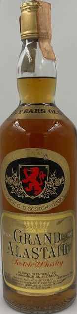 Grand Alastair 8yo De Luxe Scotch Whisky Giuseppe Amati Milan 43% 750ml