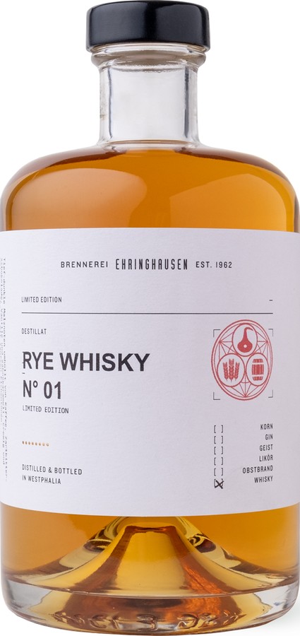 Rye Whisky 2019 No. 01 Bourbon Vulkan Brauerei Bockbier finish 58.7% 500ml