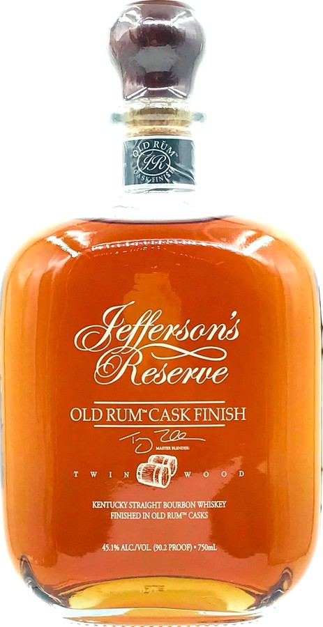 Jefferson's Old Rum Cask Finish 45.1% 750ml