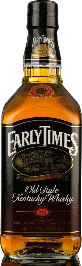 Early Times 3yo Old Style Kentucky Whisky 40% 1000ml