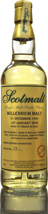 Millennium Malt 1999 MFD Scotmalt 40% 700ml