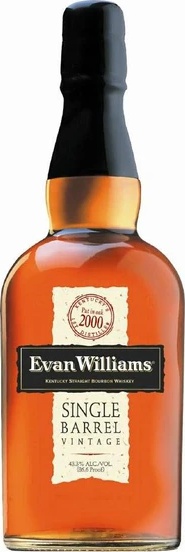 Evan Williams 2010 Single Barrel Vintage New American Oak Barrel 426 43.3% 750ml