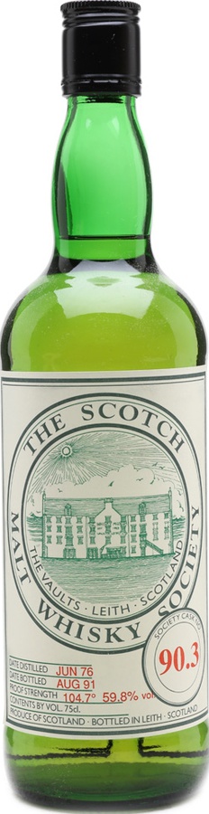 Pittyvaich 1976 SMWS 90.3 Dry lingering aftertaste 90.3 59.8% 750ml