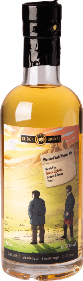 Blended Malt Whisky #5 GSp Avantgarde Serie Bourbon Sherry 57.9% 500ml
