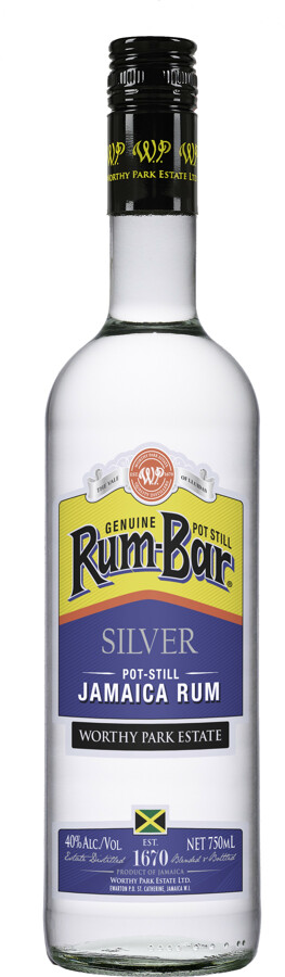Rum Bar Silver Worthy Park Jamaica 40% 750ml