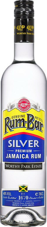 Rum Bar Silver Premium Worthy Park Jamaica 40% 700ml