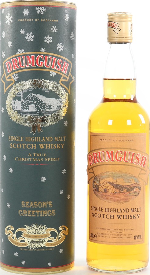 Drumguish Single Highland Malt DDL A true Christmas spirit 40% 700ml