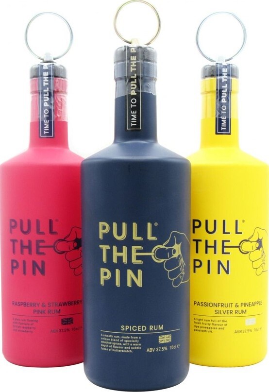 Pull The Pin Trio 3 Bottles SET