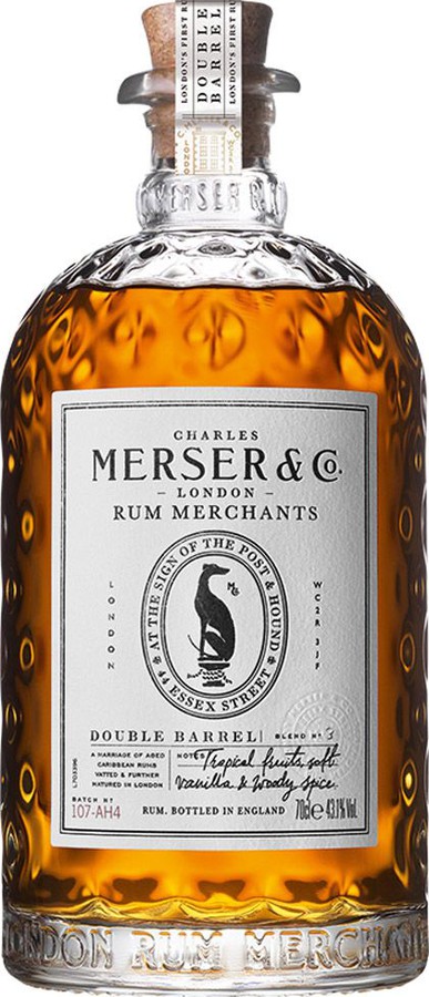 Merser & Co. Merchants Double Barrel 43.1% 700ml