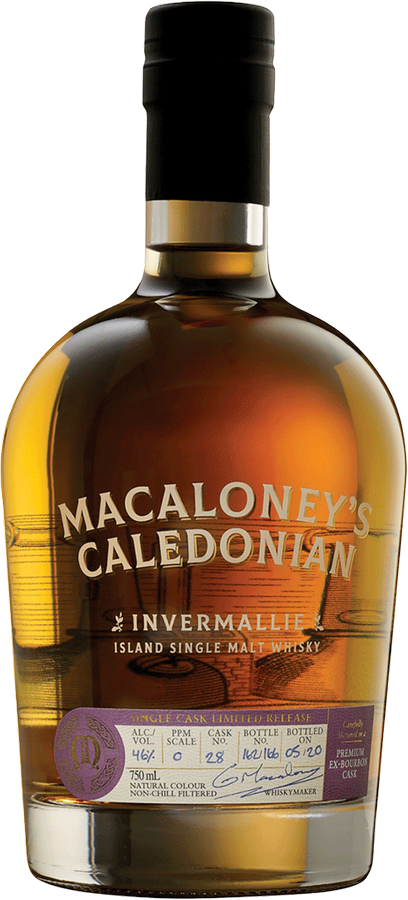 Macaloney's Invermallie Single Cask Ex-Bourbon 46% 750ml