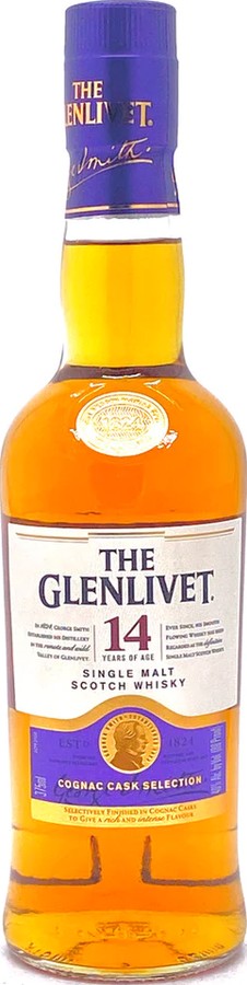 Glenlivet 14yo Cognac Cask Selection Cognac Cask Finish 40% 375ml
