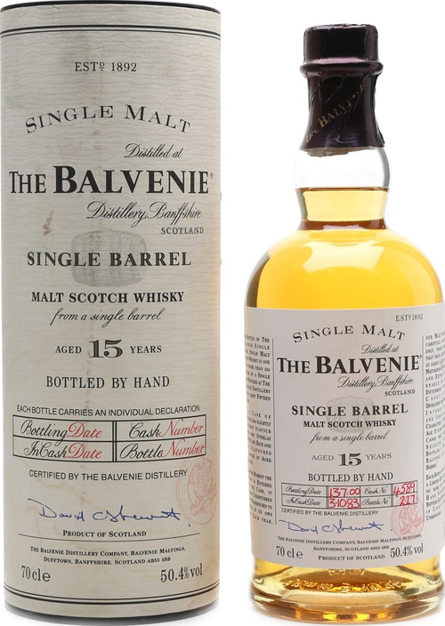 Balvenie 15yo Single Barrel 4611 50.4% 700ml
